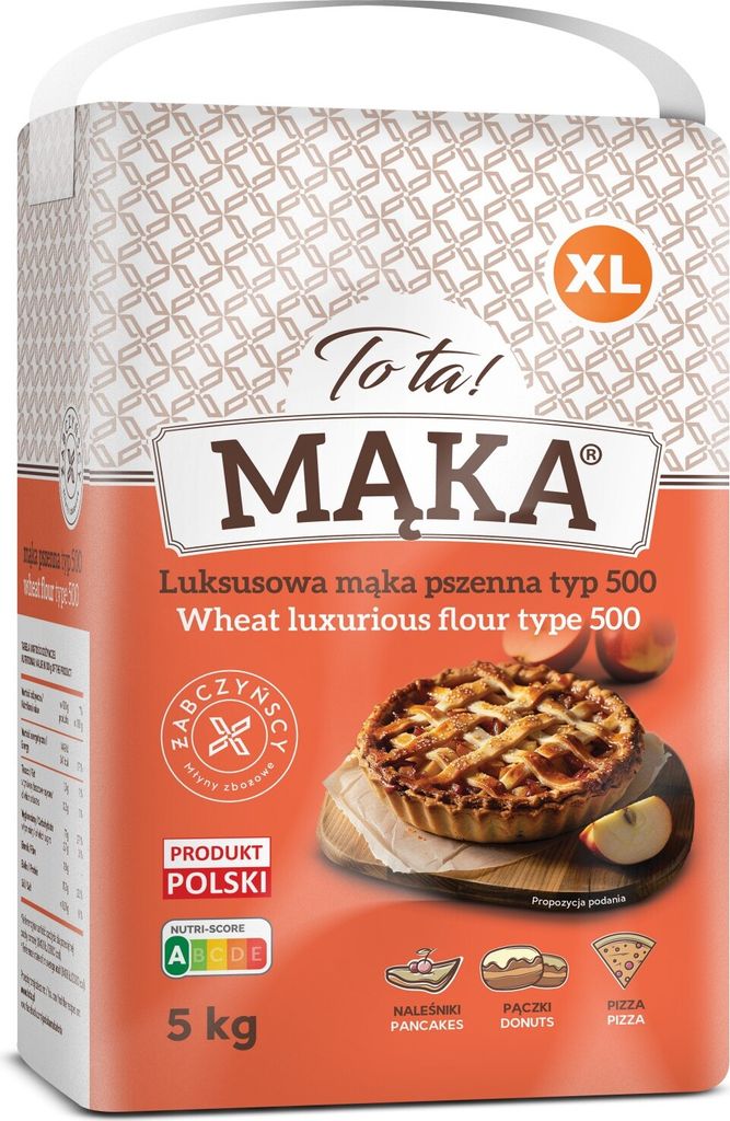 Weizenmehl Typ 500 5kg - Tota