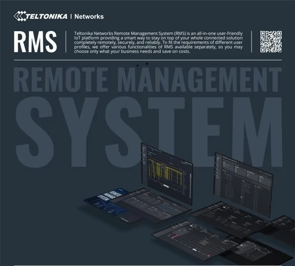 Système de Gestion à Distance RMS Teltonika pour Réseaux Industriels IoT