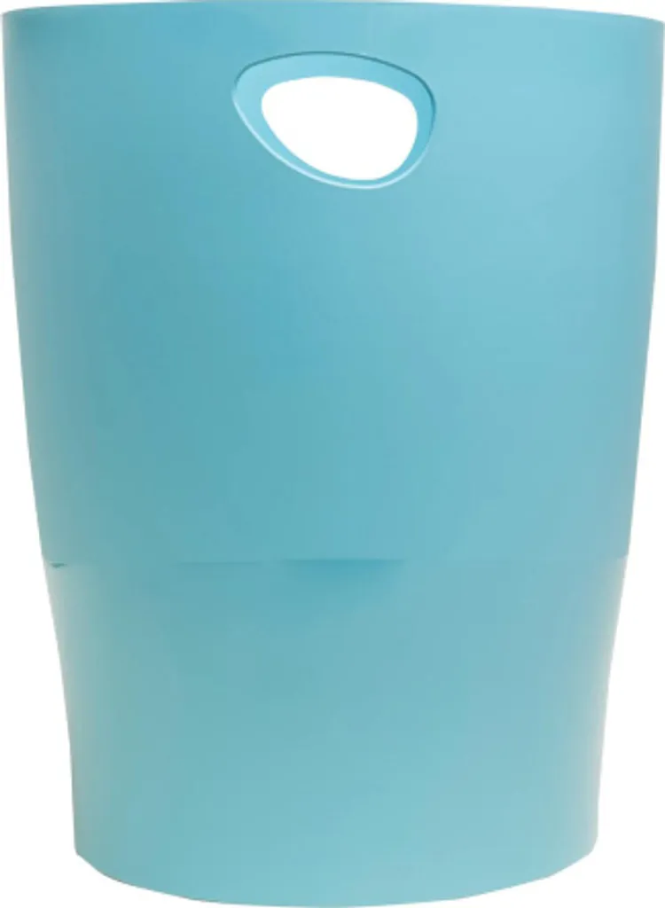 Corbeille à Papier Bleue Ecobin Pop N'Co Exacompta - Ensemble de 8 pièces