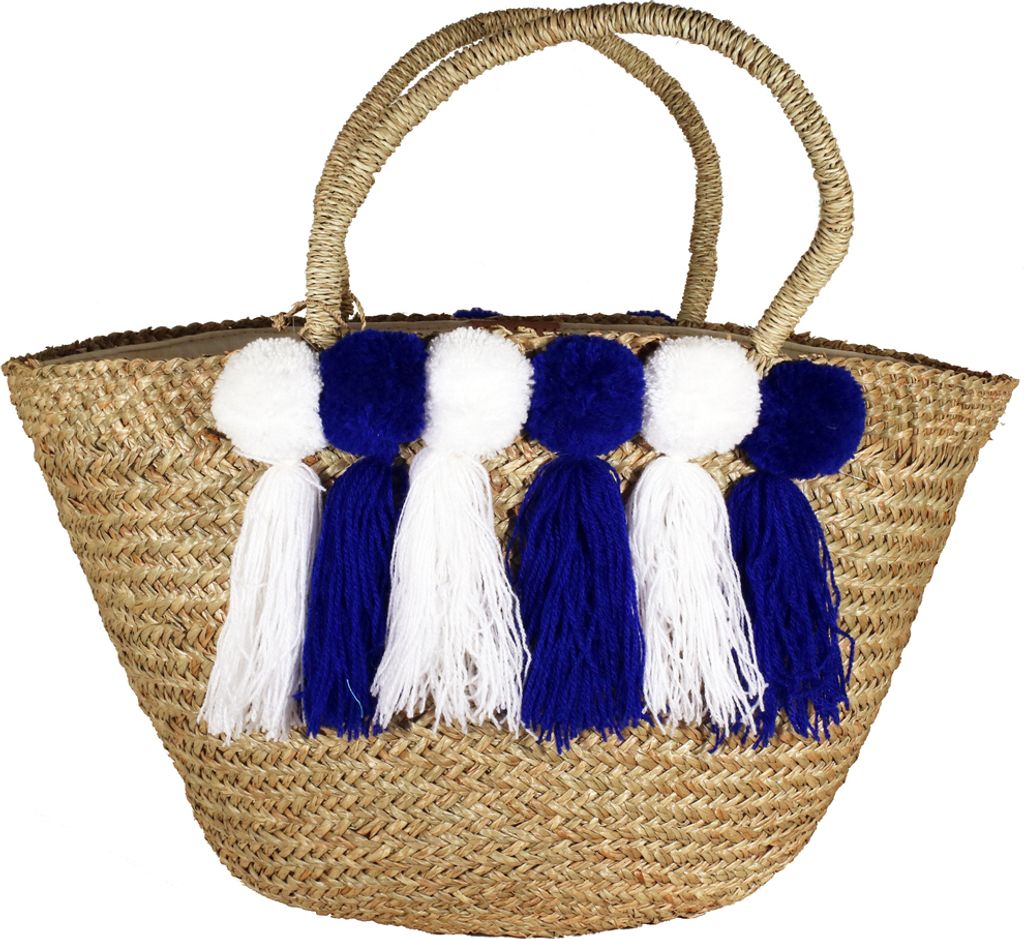 Bali-BAli WIND BLUE/WHITE Stroh Größe: 1 Normal