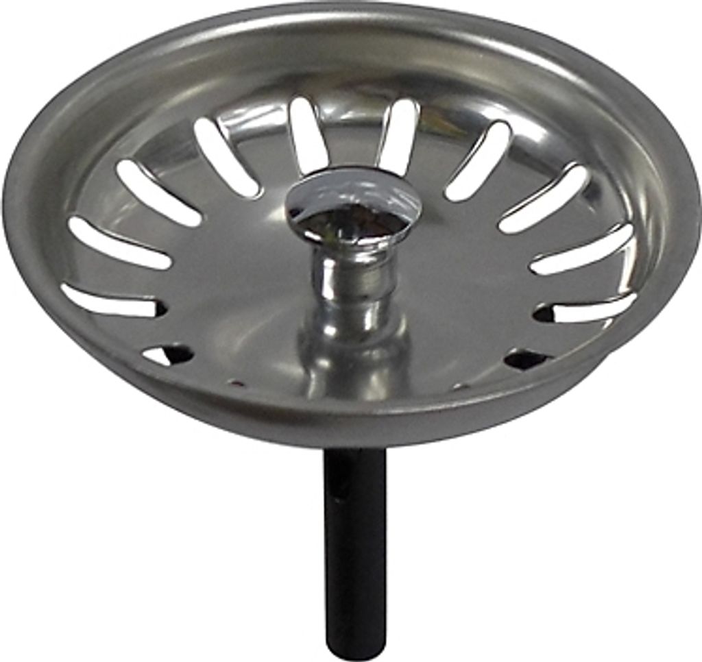 Universal Siebkörbchen für Handbetätigung mit Durchmesser 81 mm, Höhe Stift: 46 mm / Siebkorb / Universalsieb / Ablaufsieb / Ersatzteil