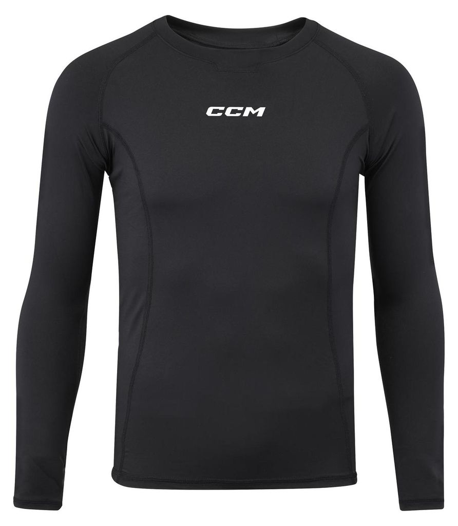CCM Performance Compression Long Sleeve Top JR Hokejové Obrázok produktu 