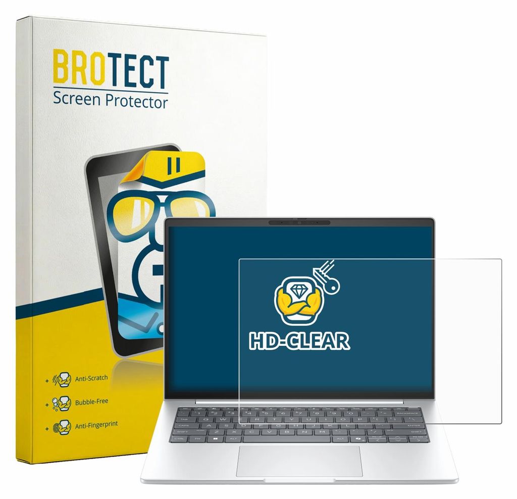 Für HP EliteBook 8 G2i 14" Schutzfolie BROTECT Displayschutz Display Schutz Folie Klar Transparent