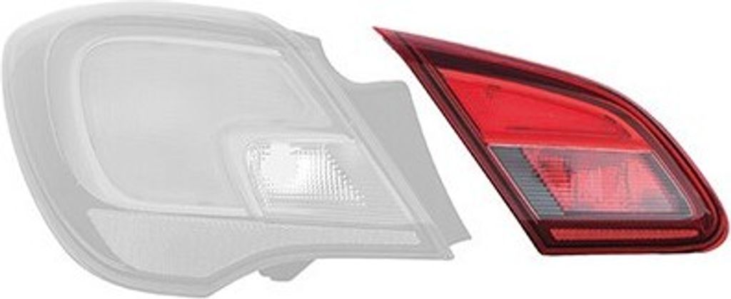 VAN WEZEL Rückleuchte Heckleuchte Links Innerer für OPEL Corsa E Schrägheck (X15)