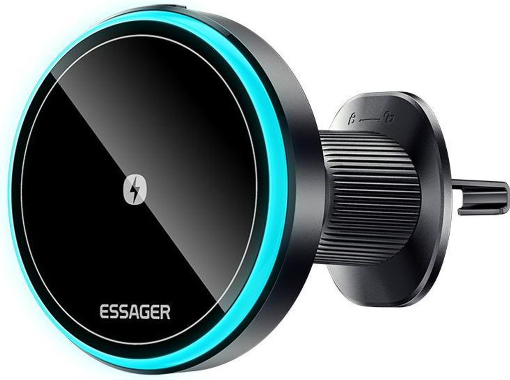 Essager Magnetický držák do auta s bezdrátovým nabíjením Obrázek produktu 
