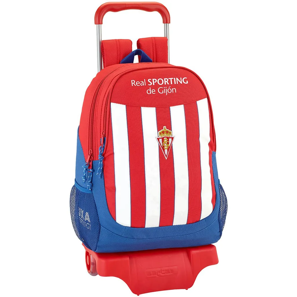 Sac à dos à roulettes Sporting De Gijon contre le mal de dos 22L