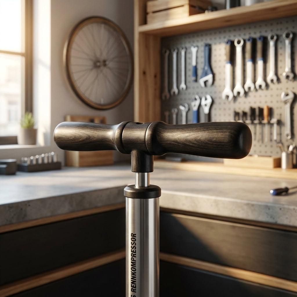 SKS Rennkompressor Ersatz-Holzgriff, schwarz, 25 cm, Produktbild 