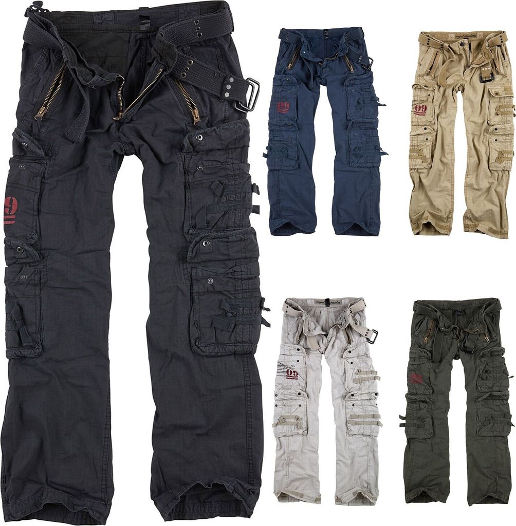 SURPLUS Royal Traveler Trouser, royalblack Produktbild 1