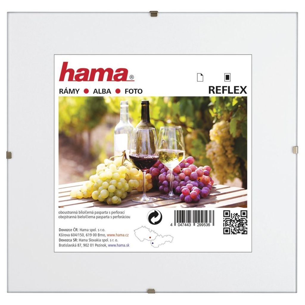 Hama clip-Fix, normální sklo, 20x20 cm Obrázek produktu 