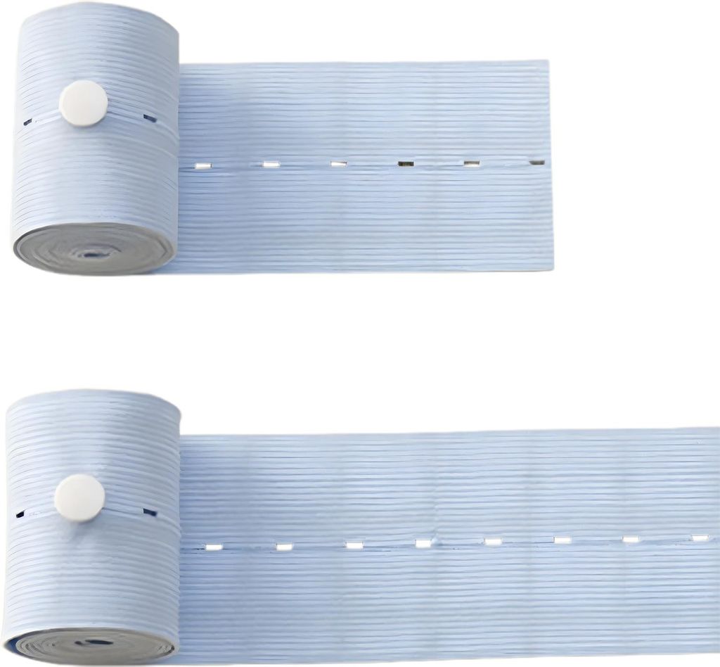 1 Paar Fetalüberwachungsgürtel mit Knopfloch, Fetal Heart Monitor Bandage, verbreiterter elastischer Krankenhaus-Fetalmonitor-Bandgurt für schwa...