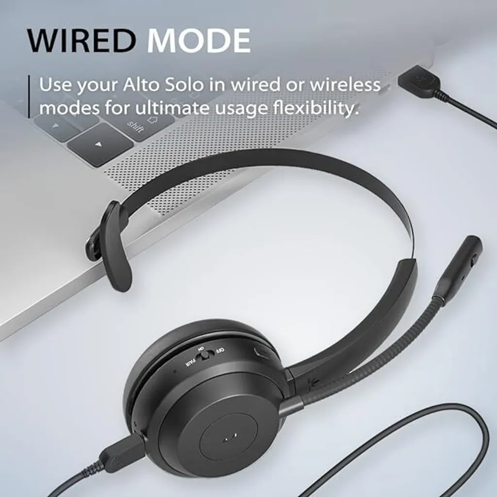 Casque Bluetooth pour Télétravail et Appels PC avec Micro Performant - 3