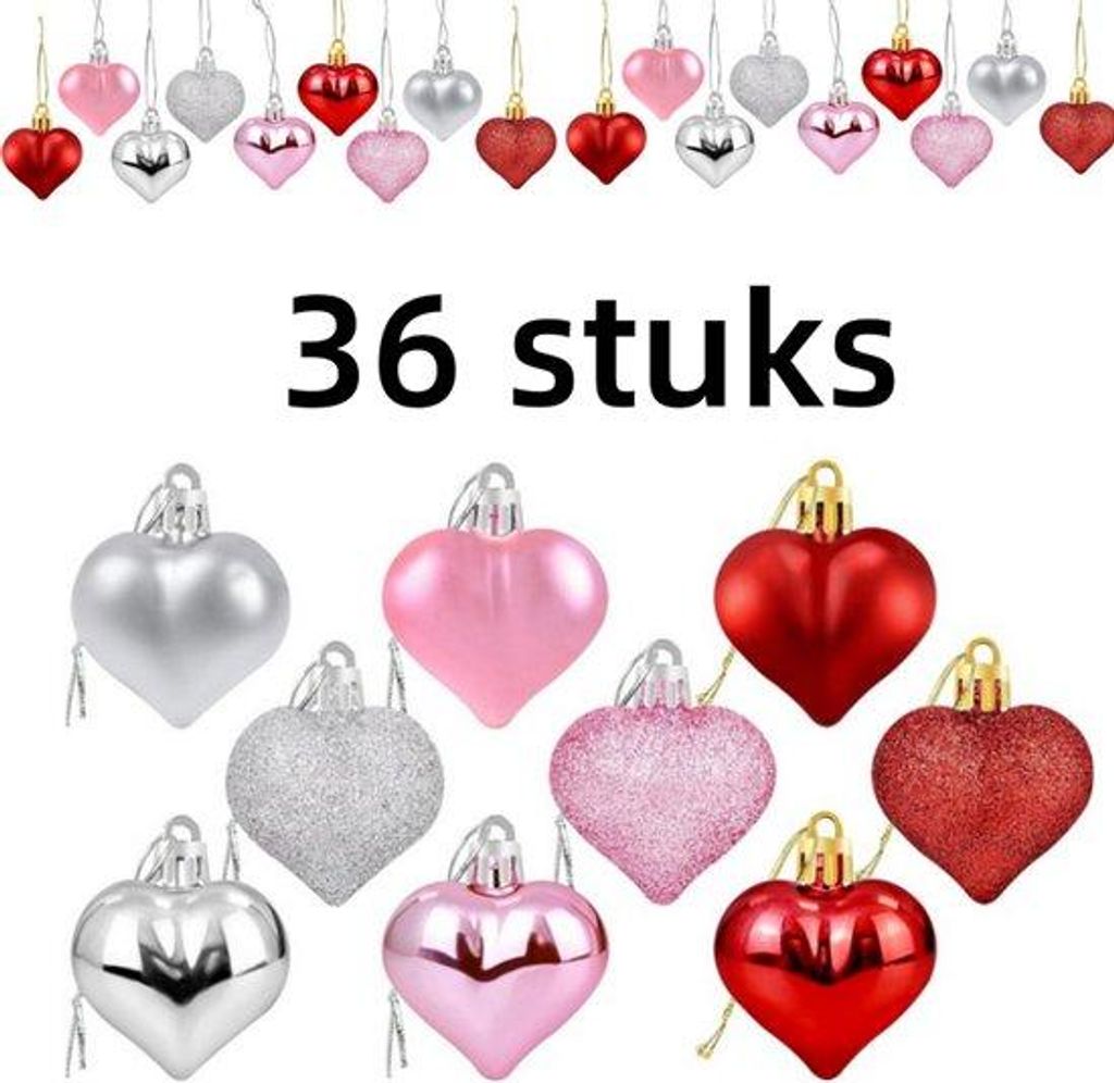 36 Stifte für Weihnachtsbäume - Weihnachtsdekoration - Weihnachtsbäumenschmuckset für 4,5 x 5,5 cm Bäume