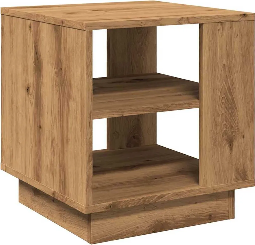 Tavolino Multiuso 40x40x43 cm SYFAX™ Legno Multistrato Salotto