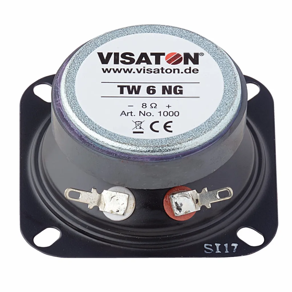Tweeter Visaton TW 6 NG pour Remplacement et Construction d'Enceinte DIY - 2