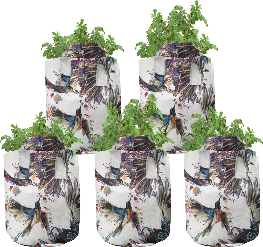Pots en Tissu Haute Performance avec Poignées Solides - Design Lilly