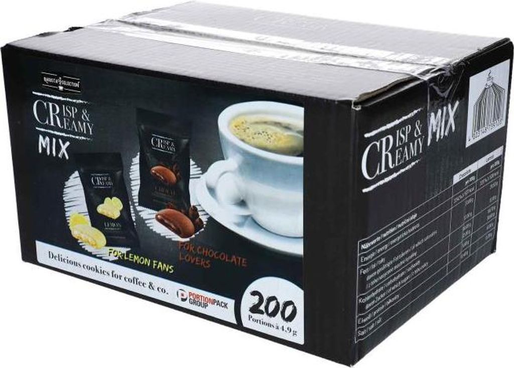 Hellma 70103912 Kekse Crisp & Creamy Mix - Zitrone / Produktbild 