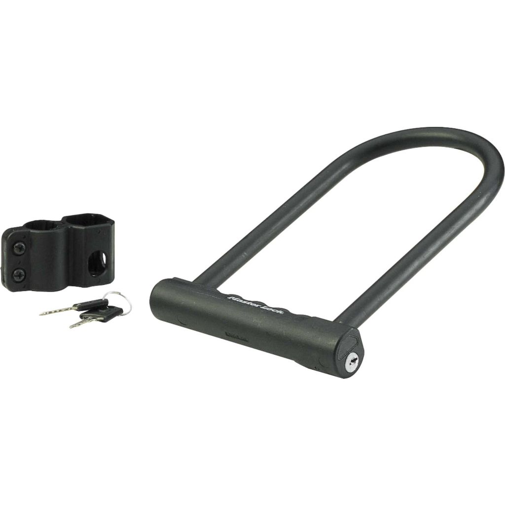 MASTER LOCK 8170EURDPRO, U-Schloss, Schwarz, Stahl, Vinyl, Produktbild 