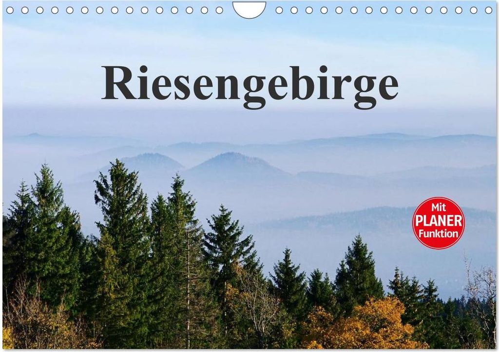 Riesengebirge (Wandkalender 2026 DIN A4 quer), CALVENDO Monatskalender