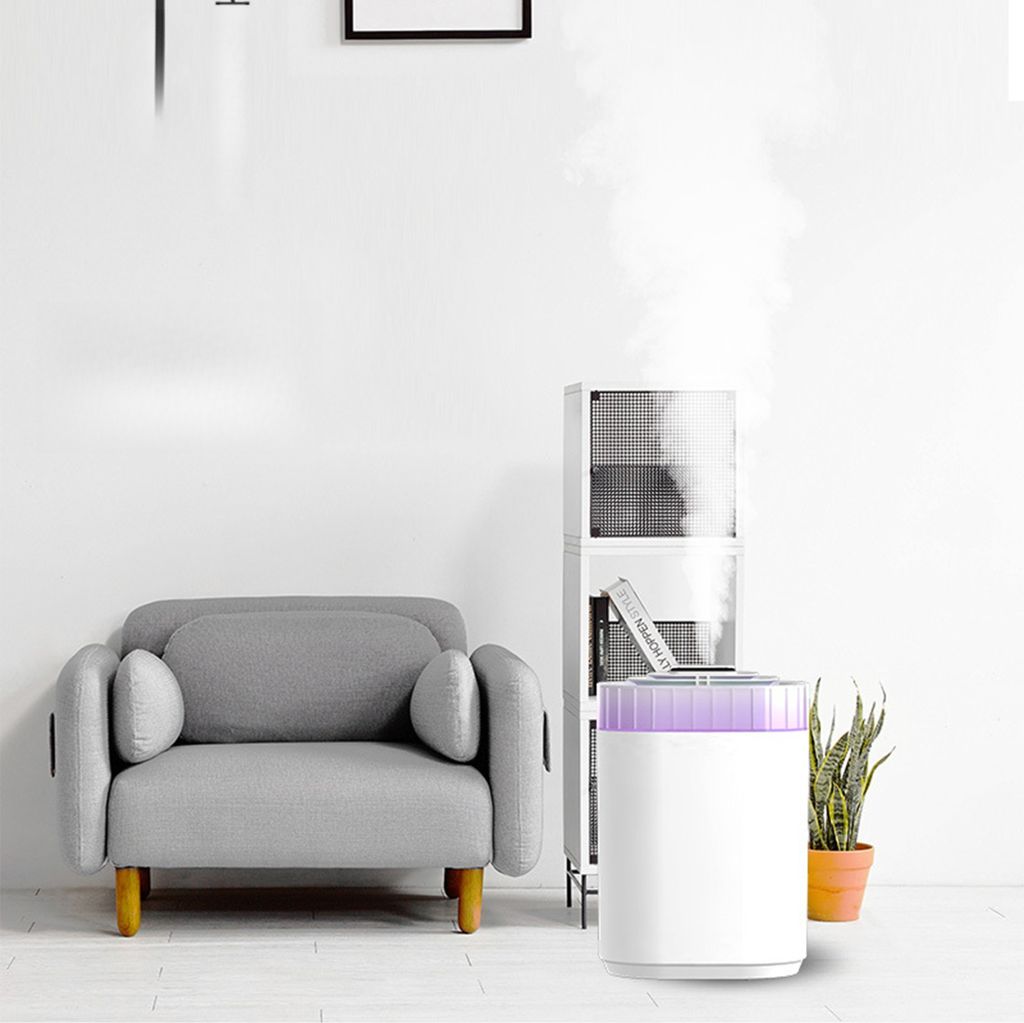 USB Luftbefeuchter 1,8L Mit Nachtlicht - 7 Farben Für Schlafzimmer & Büro