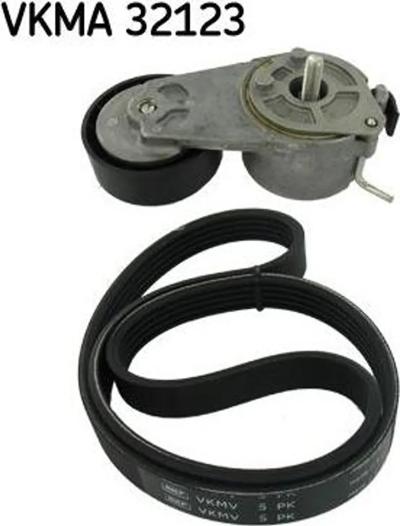 Éliminez les bruits moteur avec le kit SKF VKMA 32123 pour Fiat 55232827