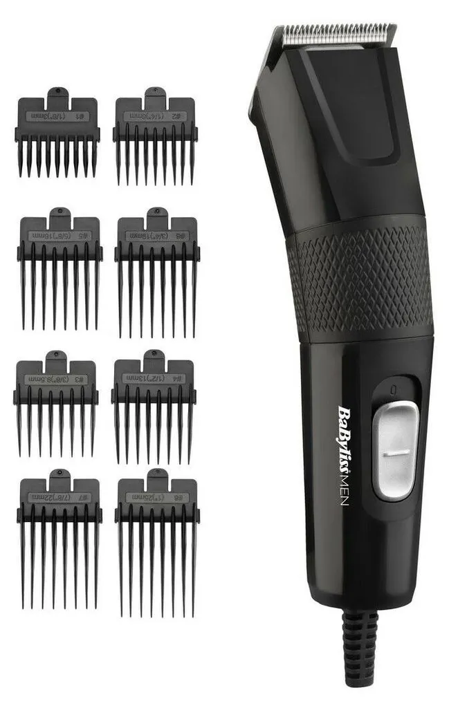 Tondeuse cheveux et rasoir Babyliss E756E pour une coupe nette facile
