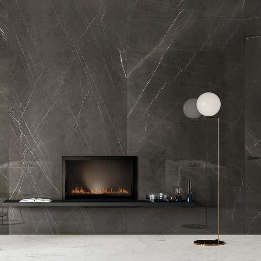 Fliesen Marmoroptik Grau 60x120 cm CASA39 Italgraniti Lux Experience