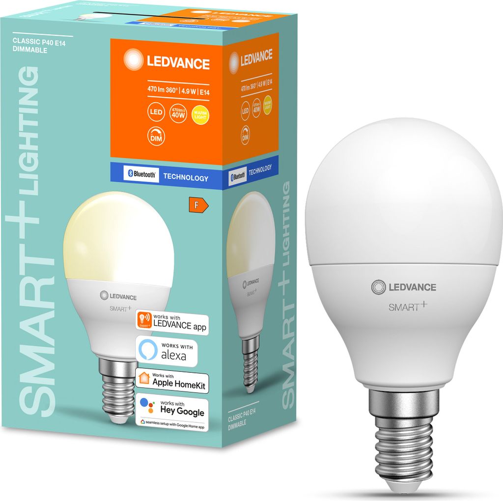 Ledvance LED Smart+ Tropfen 5W = 40W E14 matt 470lm Produktbild 4
