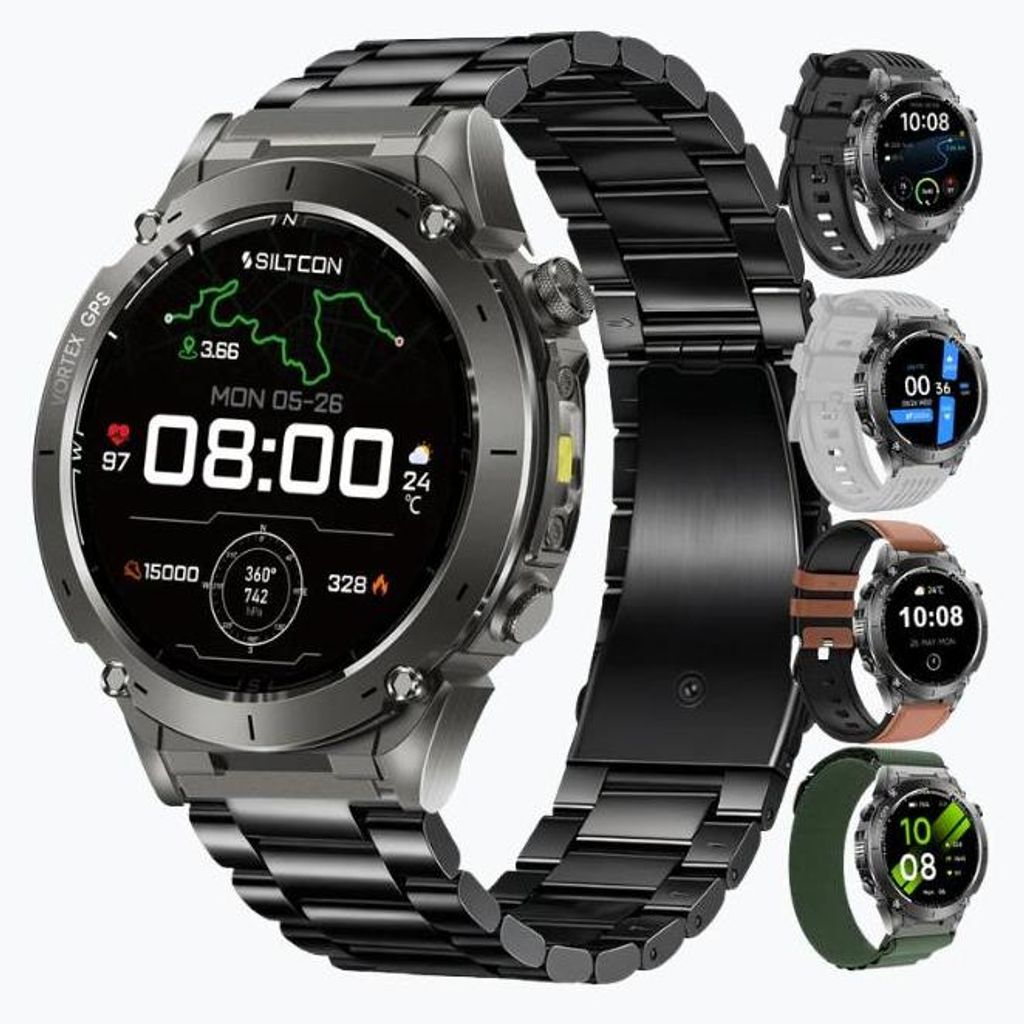 Siltcon Vortex GPS-Smartwatch Herren und Damen mit Produktbild 
