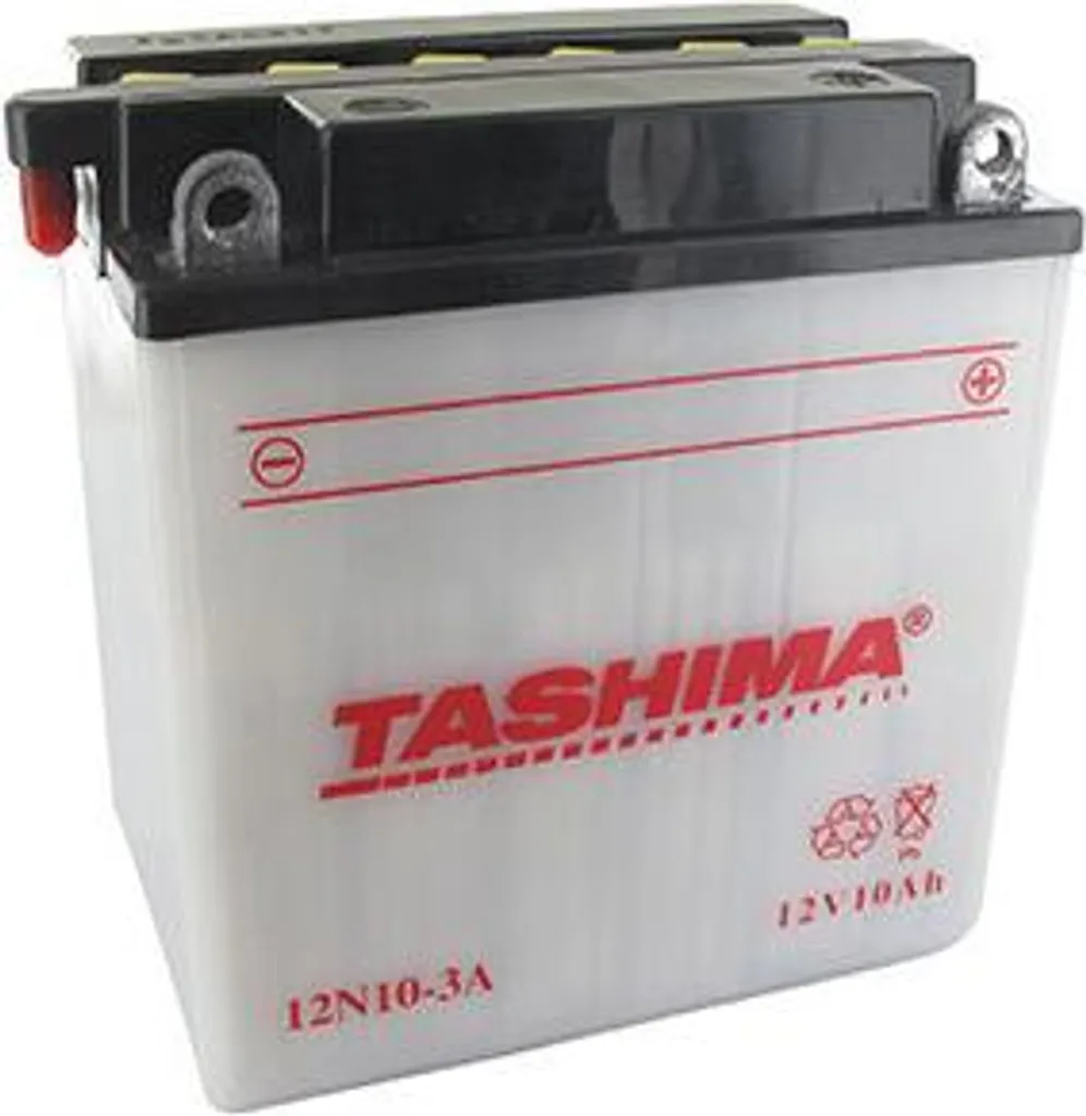Batterie 12V 10Ah Tashima Bornes + à Droite 135x90x145mm Haute Qualité