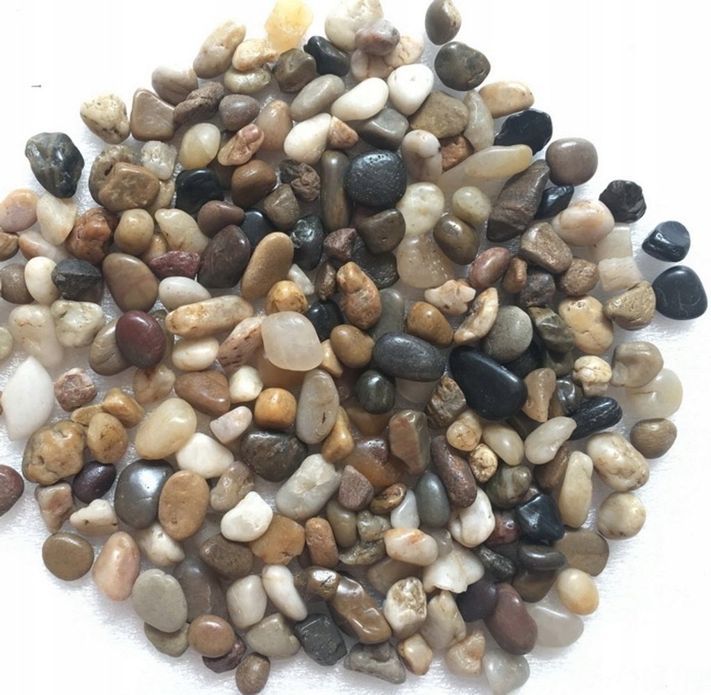 Polierte Ziersteine Mix 5–8 cm 5 kg – Bunte Naturkiesel für Produktbild 