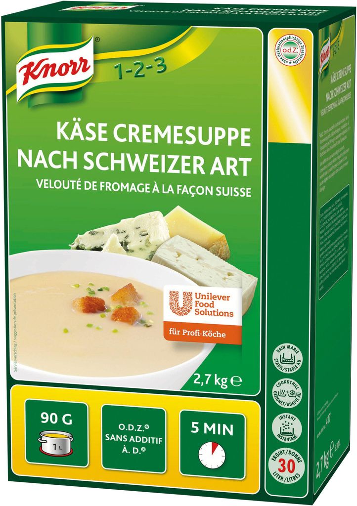 Knorr Tessiner Käse Cremesuppe Produktbild 
