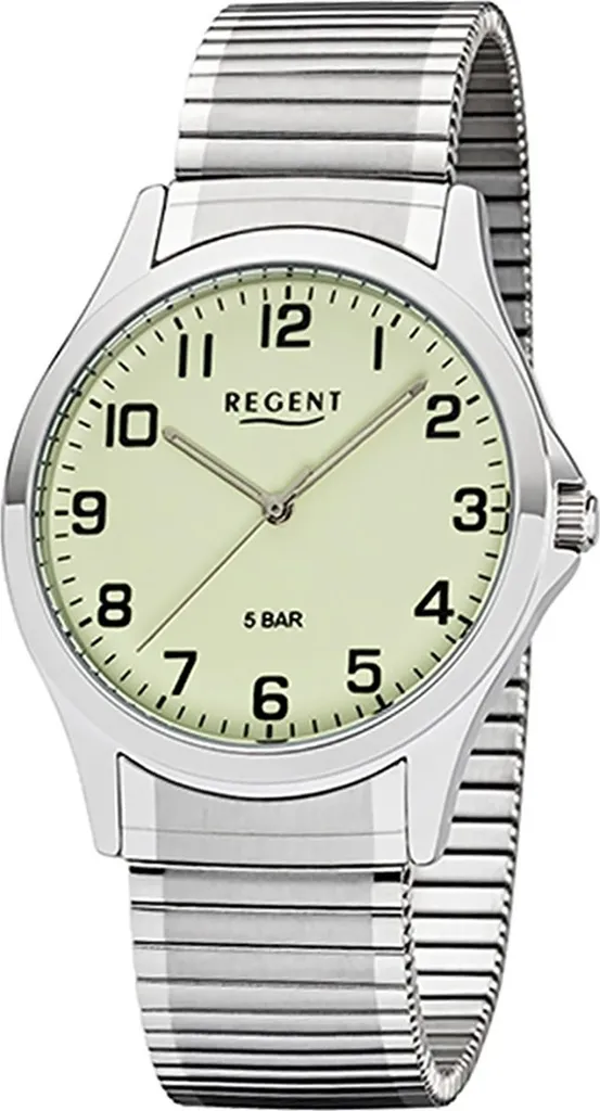 Montre Homme Argent Regent 1242425 : Finis les Fermoirs Difficiles