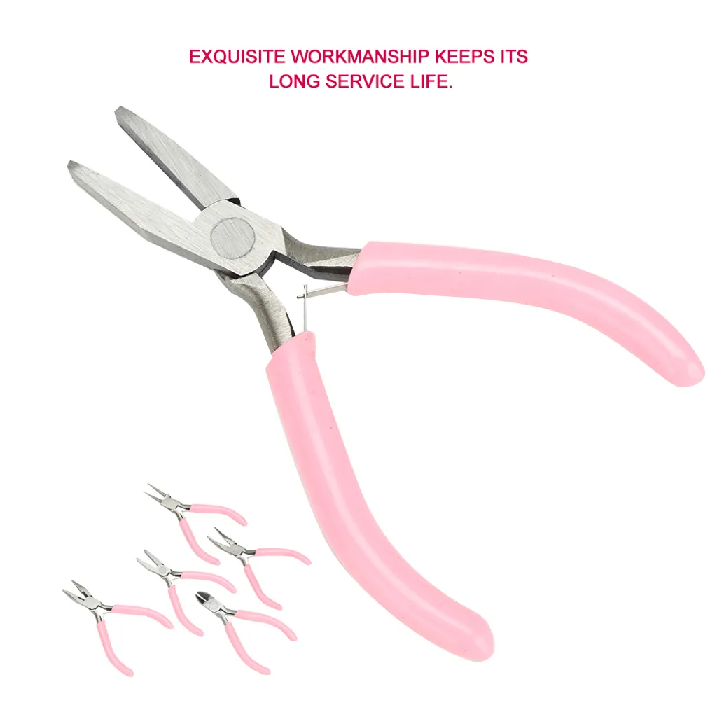 Fiacvrs Mini pinza da portata in acciaio inox, 10 cm, rosa in acciaio inox, per tè e caffè (oro