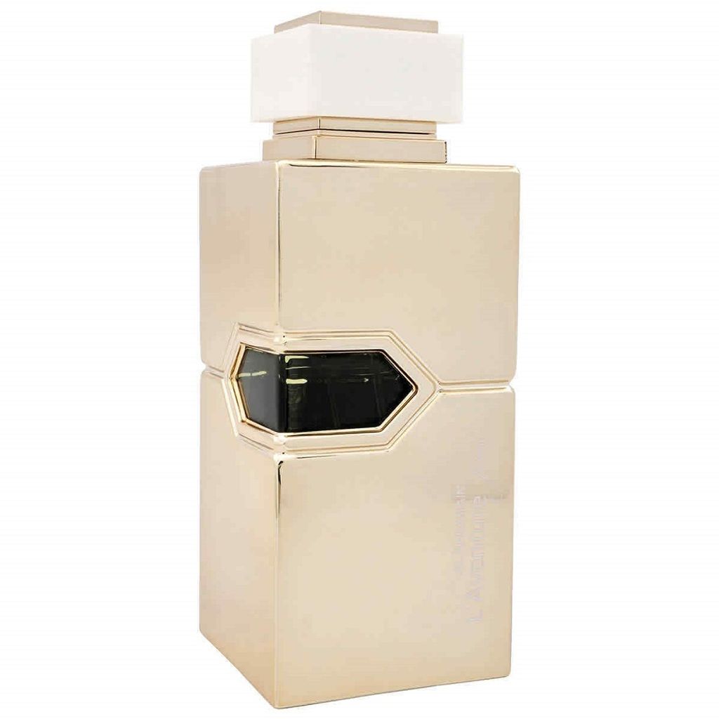 A product shot of a perfume bottle.