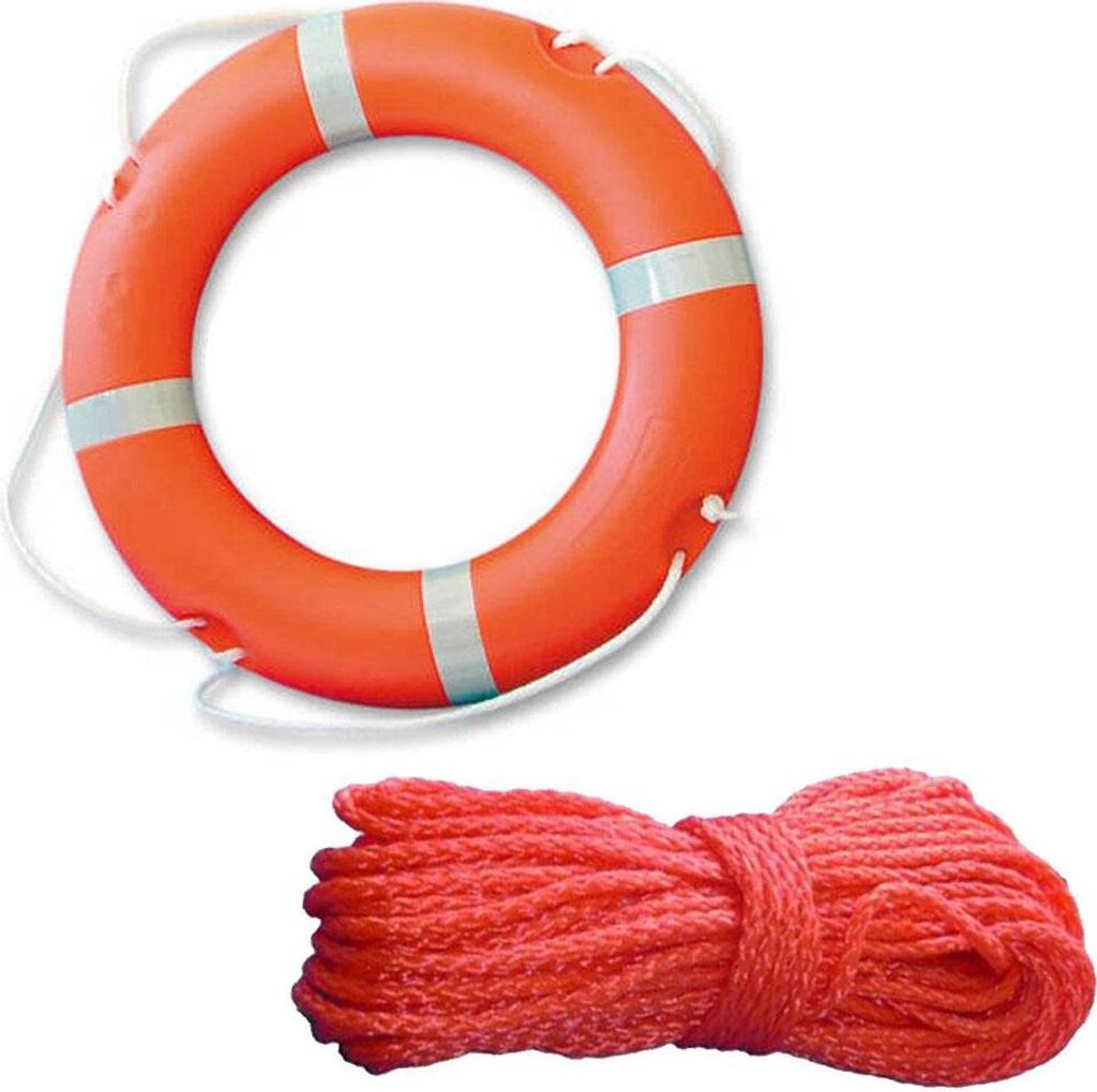 Rettungsring ∅ 73 cm mit Wurfleine 30 m Produktbild 