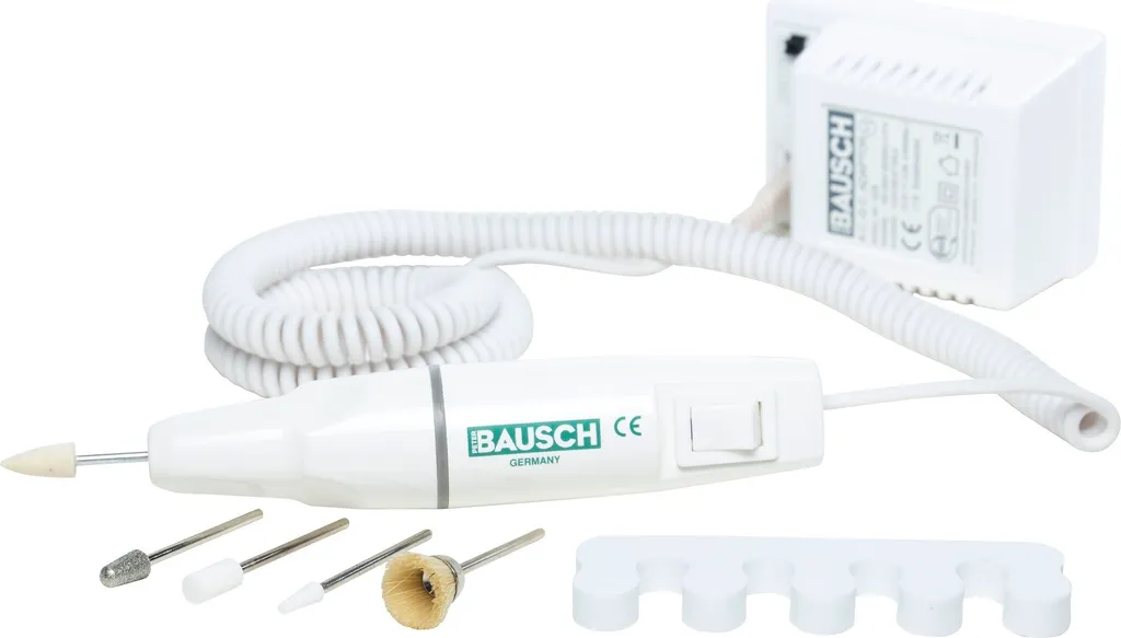 Finis les ongles cassants avec le set manucure Peter Bausch 0301G à 5 têtes
