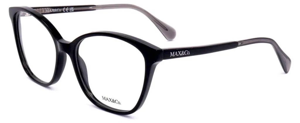 Monture Optique Femme MAX&Co. MO5077 Noir Classique Taille Verre 54