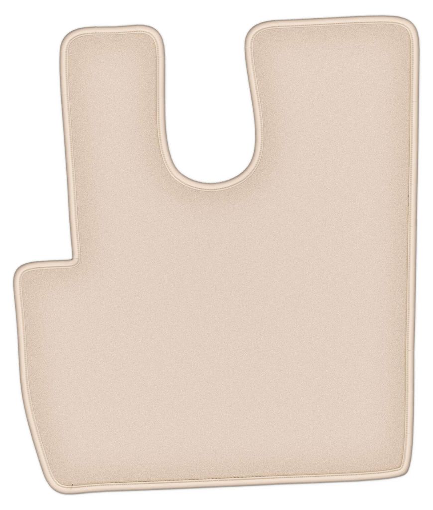 DURBAN Beige Velours-Fahrerfußmatte für DAF CF Lkw (2014-)