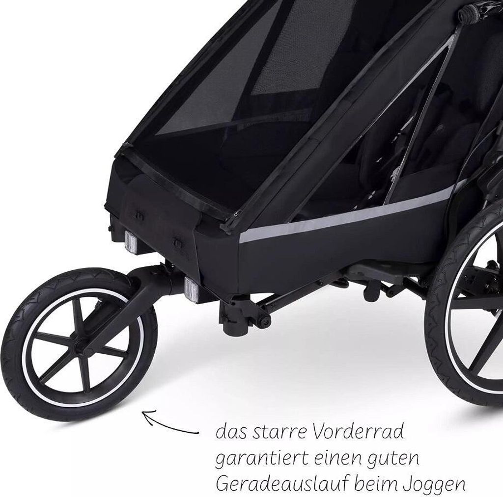 ABC Design Sport Kit - přívěs na kolo Tour černý Obrázek produktu 