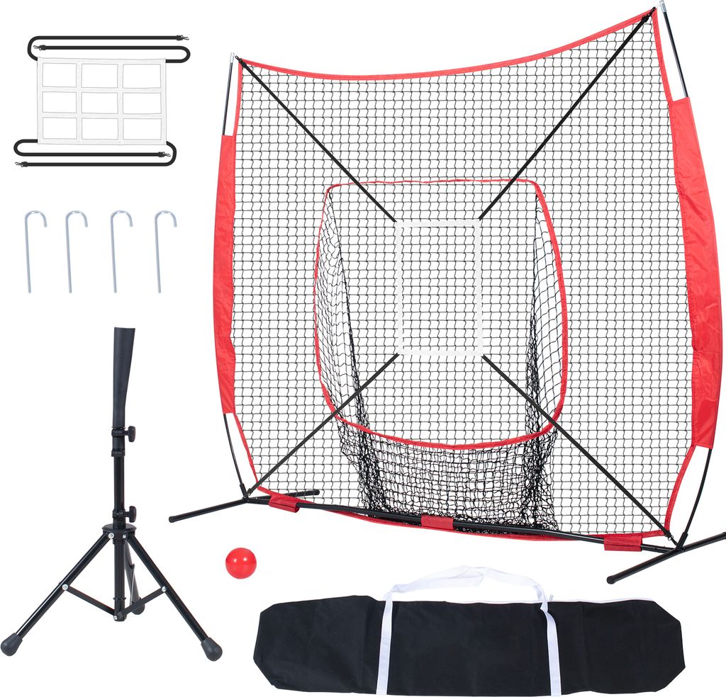 SucceBuy Filet d'entraînement portable de baseball/softball Image du produit 