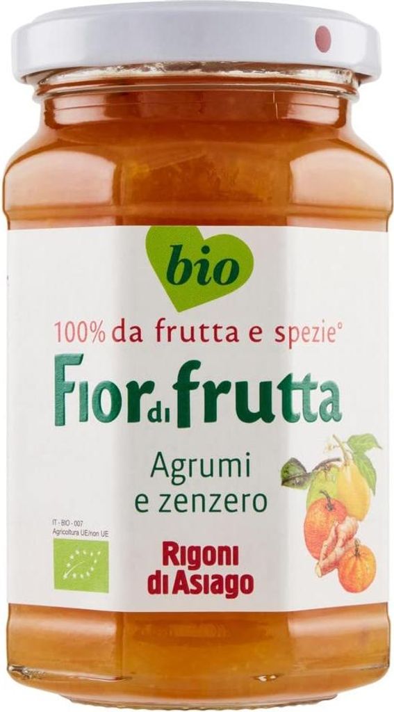 6x Rigoni Di Asiago  Fiordifrutta Agrumi e Zenzero Zitrus Produktbild 