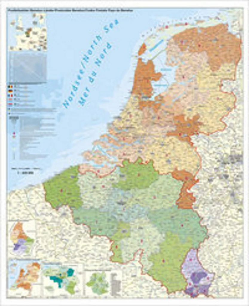 Carte Benelux Codes Postaux : Ne perdez plus de temps en logistique !