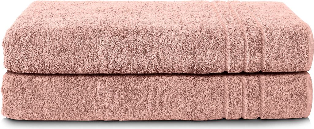 Komfortec 2er Saunatuch Set 70x200 cm aus 100% Baumwolle, Produktbild 