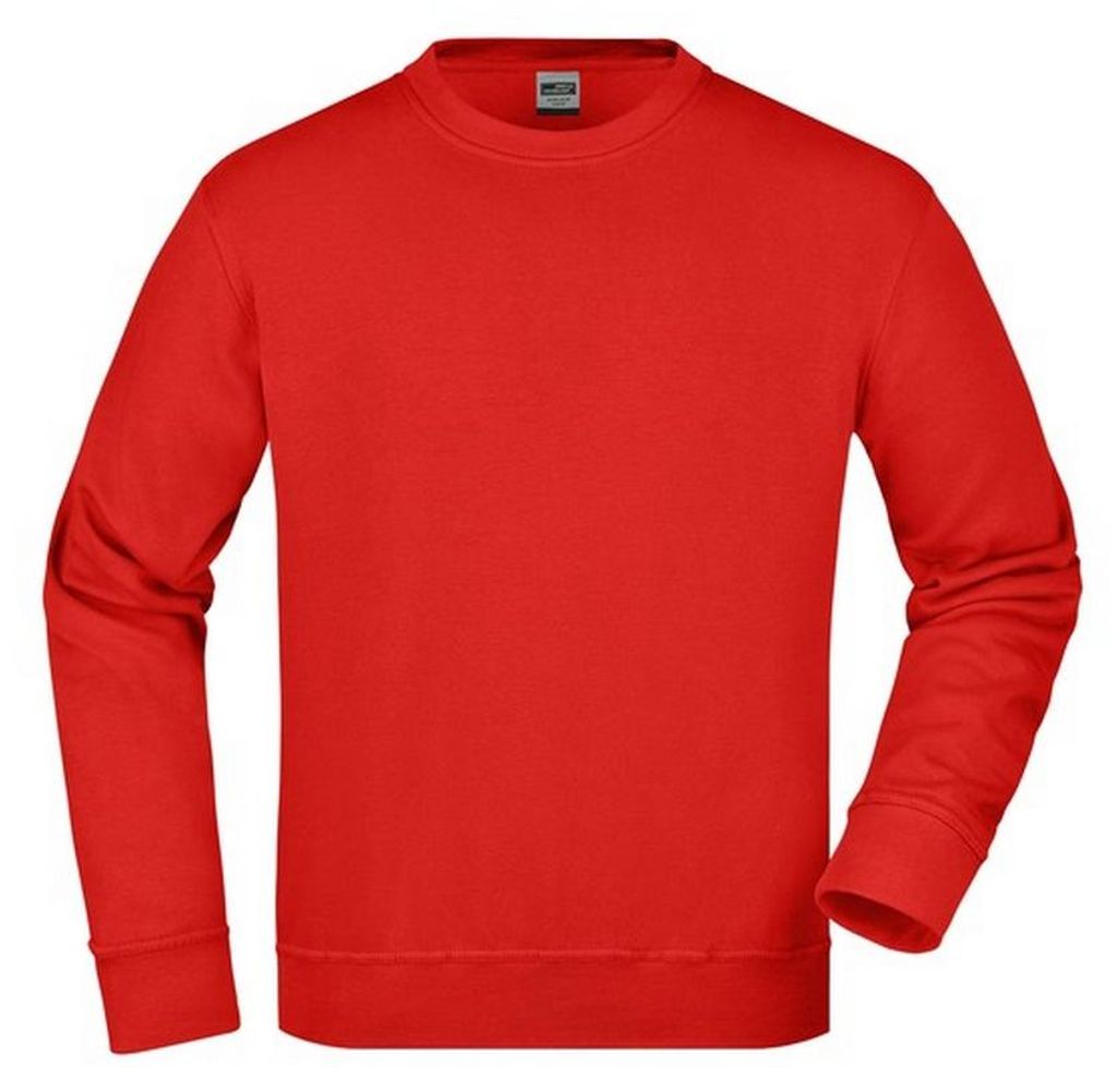 James and Nicholson - "Workwear" Sweatshirt für Herren/Damen Uni LT2868 (3XL) (Rot)