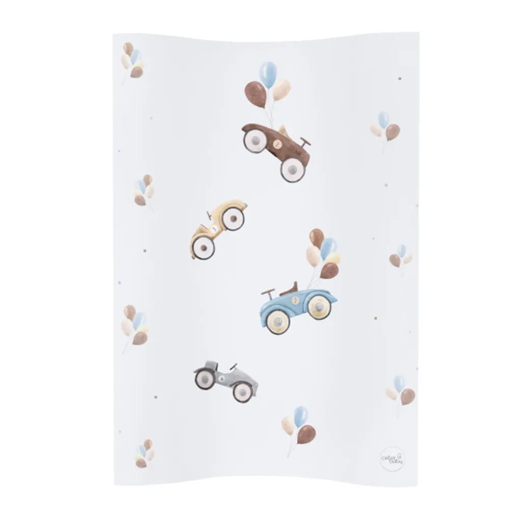 Ceba Baby Matelas à langer soft COSY 50x70 cm - Design Retro Cars