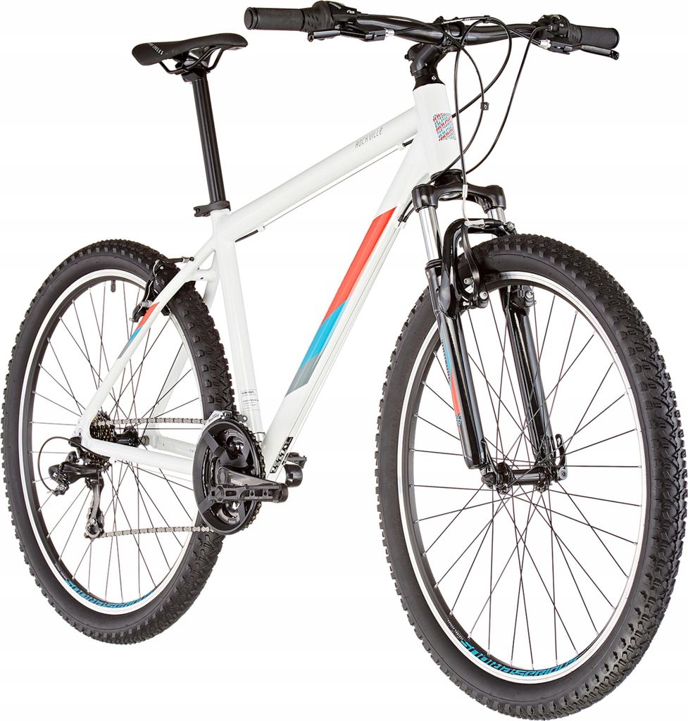 Vélo tout terrain SERIOUS ROCKVILLE 27,5, blanc/bleu/rouge, Image du produit 