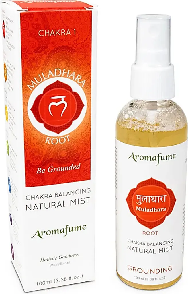 Anti-Stress et Ancrage Spray Muladhara Aromafume 1er Chakra 100ml Lot de 3