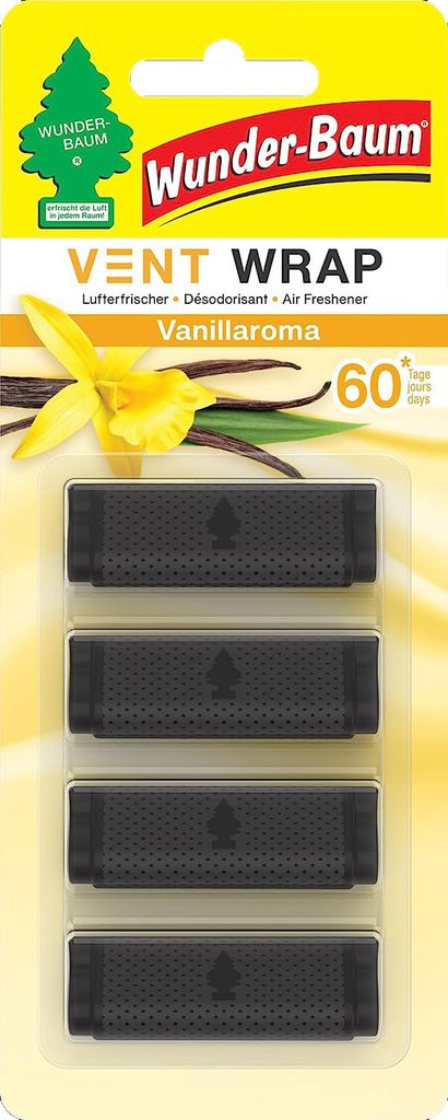 Miracle Tree Vent Wrap al gusto di vaniglia (blister di 4) Immagine del prodotto 