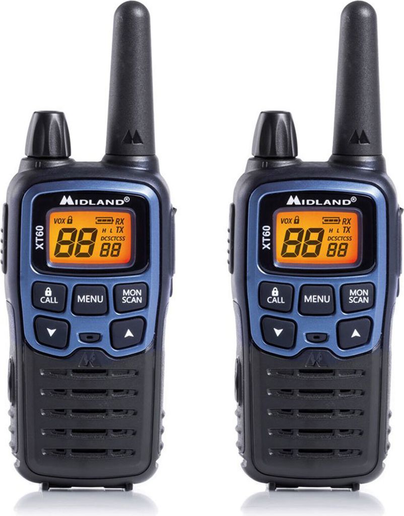 Midland XT60 24-kanálový vysielač 446MHz čierno-modré Obrázok produktu 