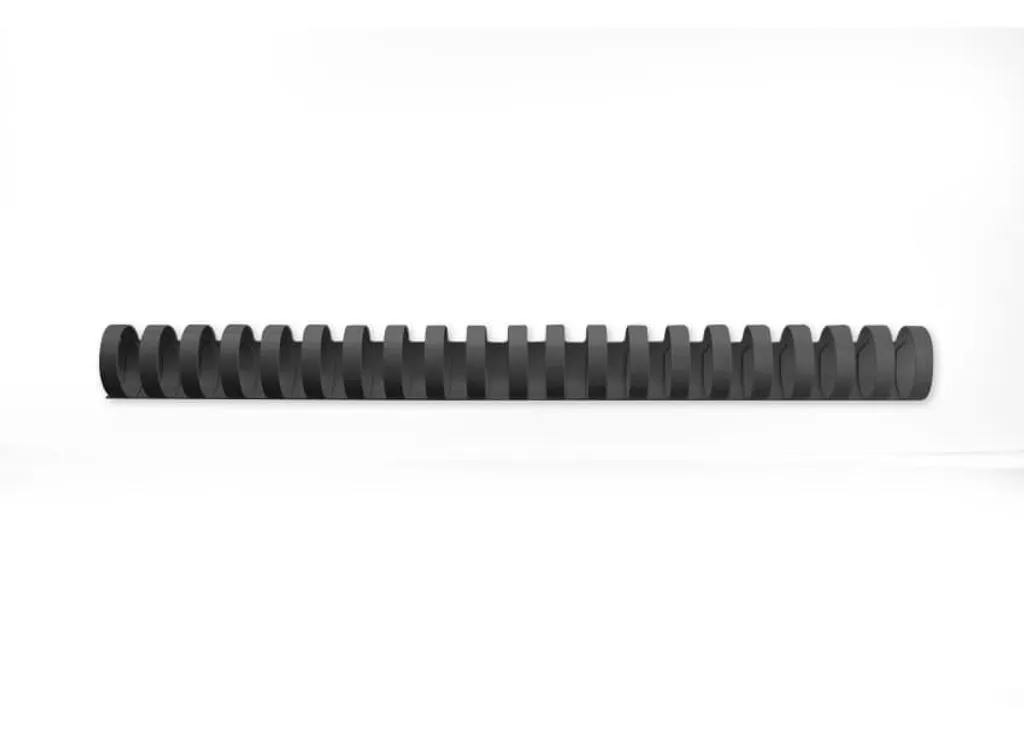 GBC 4028602 Accessori Rilegatura: Dorsi Plastici Neri 22mm x 100